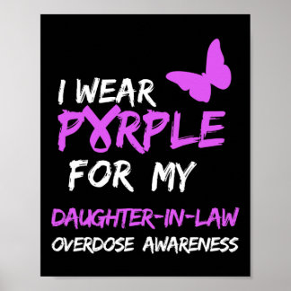 Póster Uso Púrpura Para Mi Hija Con Sobredosis De Awar