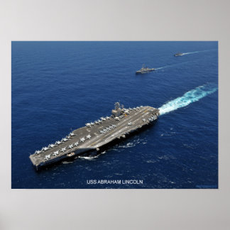 Póster USS Abraham Lincoln