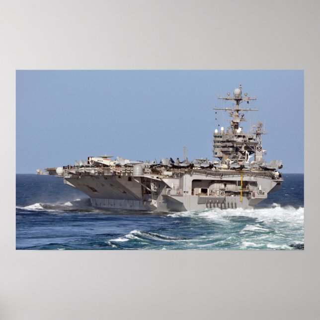 Póster USS Abraham Lincoln (CVN 72) (Frente)