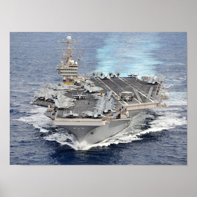Póster USS Abraham Lincoln (CVN 72) (Frente)