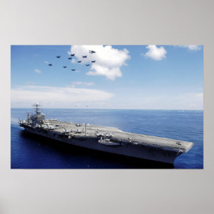 Póster USS Abraham Lincoln (CVN 72)