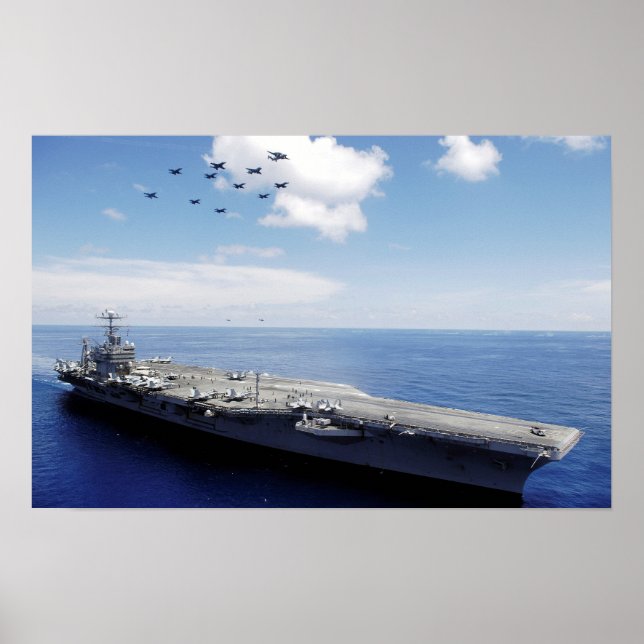 Póster USS Abraham Lincoln (CVN 72) (Frente)