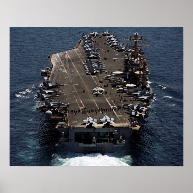 Póster USS Abraham Lincoln (CVN 72) (Frente)