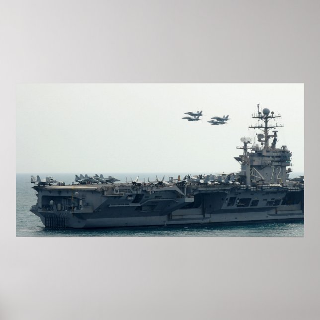 Póster USS Abraham Lincoln (CVN 72) (Frente)