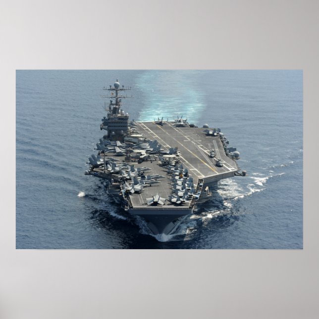 Póster USS Abraham Lincoln (CVN 72) (Frente)