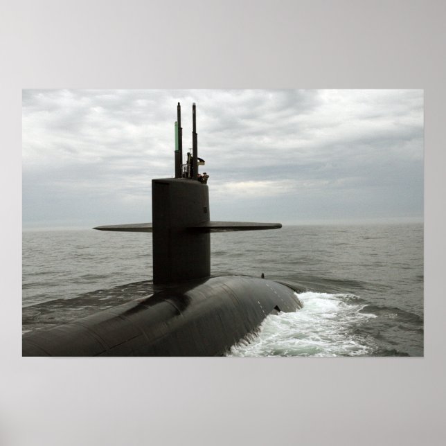 Póster USS Alaska (SSBN 732) (Frente)