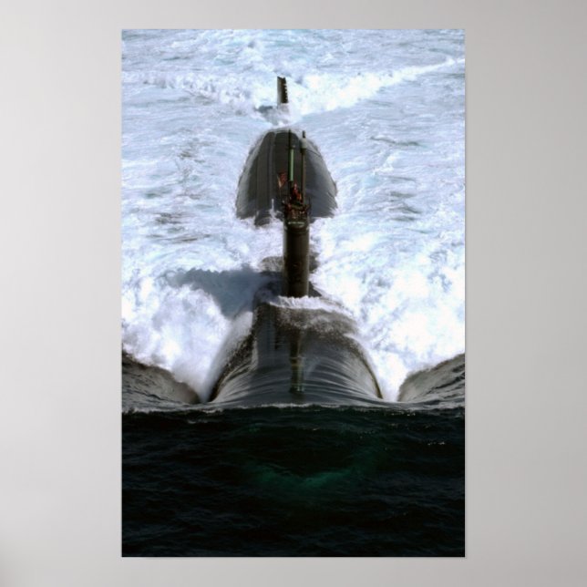 Póster USS Albany (SSN 753) (Frente)
