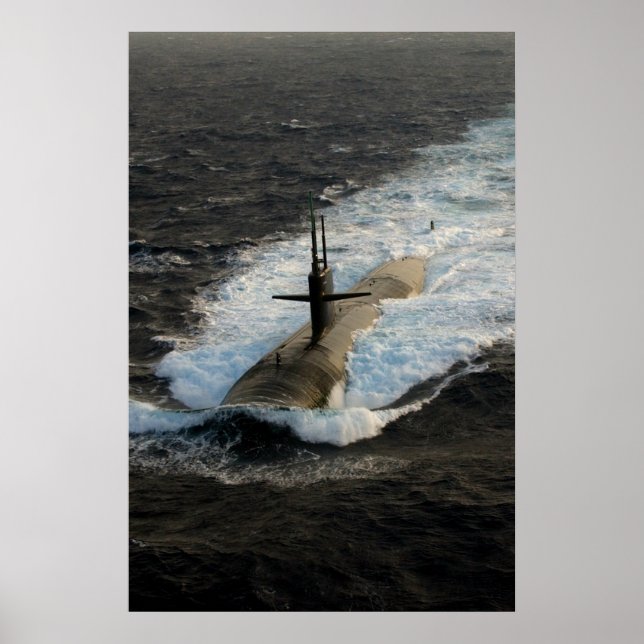 Póster USS Albuquerque (SSN 706) (Frente)