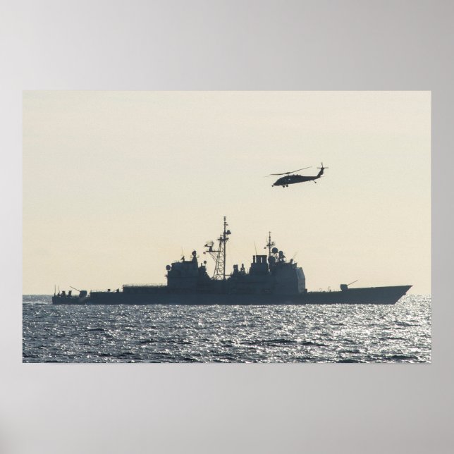 Póster USS Anzio (CG 68) (Frente)