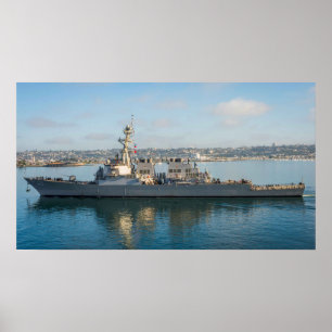 Póster USS Benfold (DDG 65)