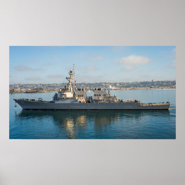 Póster USS Benfold (DDG 65) (Frente)
