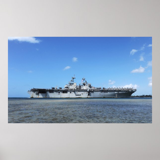Póster USS Boxer (LHD 4) (Frente)