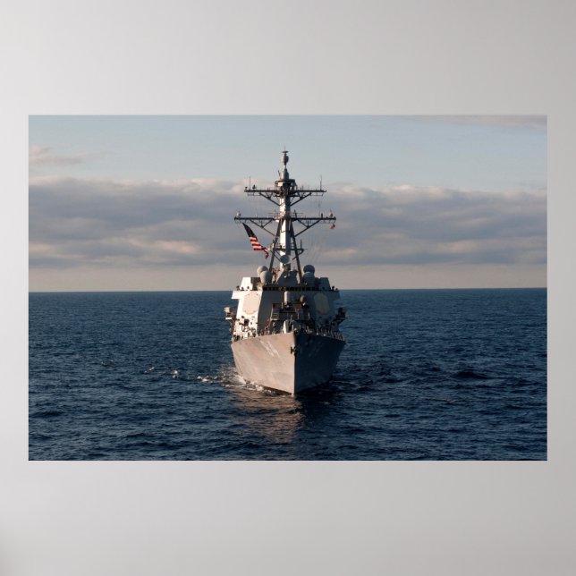 Póster USS Bulkeley (DDG 84) (Frente)
