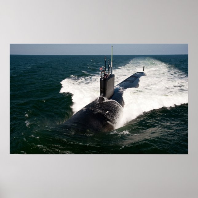 Póster USS California (SSN 781) (Frente)