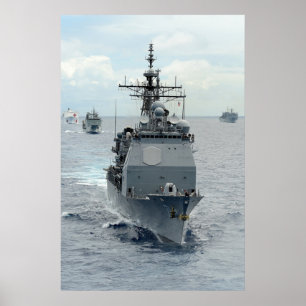 Póster USS Cape St. George (CG 71)