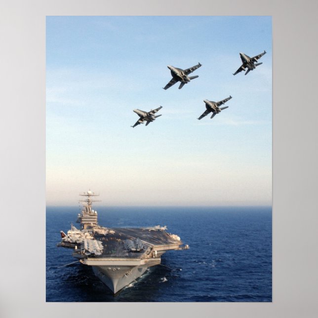 Póster USS Carl Vinson (Frente)