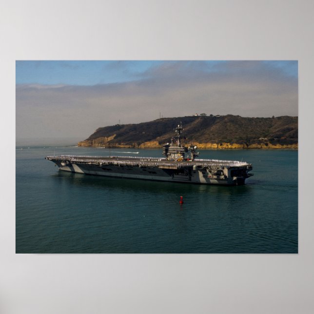 Póster USS Carl Vinson (CVN 70) (Frente)
