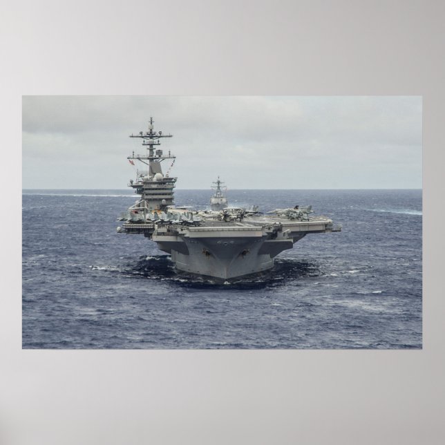 Póster USS Carl Vinson (CVN 70) (Frente)