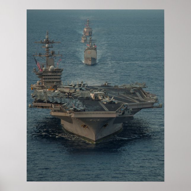 Póster USS Carl Vinson (CVN 70) (Frente)