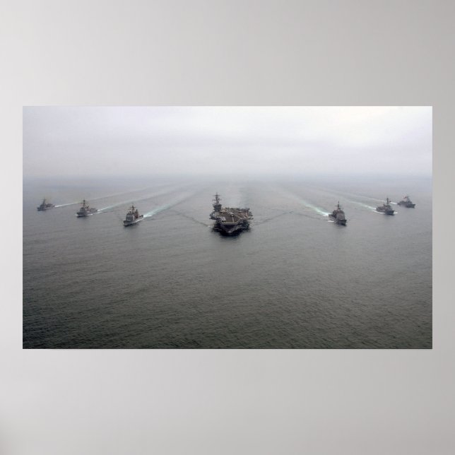 Póster USS Carl Vinson (CVN 70) (Frente)