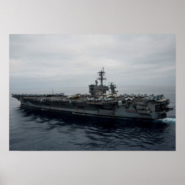 Póster USS Carl Vinson (CVN 70) (Frente)