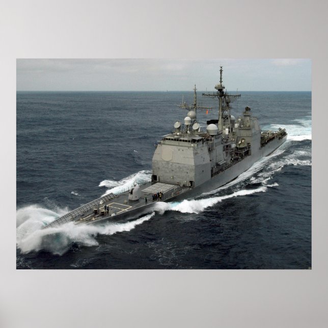 Póster USS Chancellorsville (CG 62) (Frente)