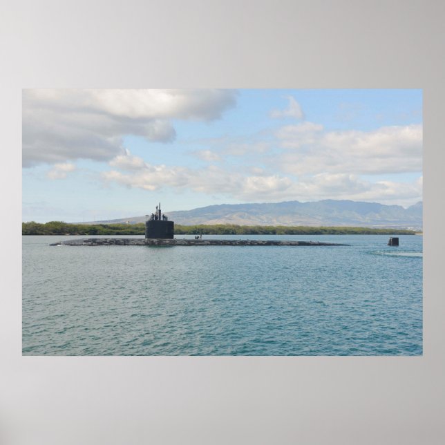 Póster USS Cheyenne (SSN 773) (Frente)