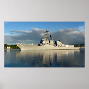 Póster USS Chung-Hoon (DDG 93)