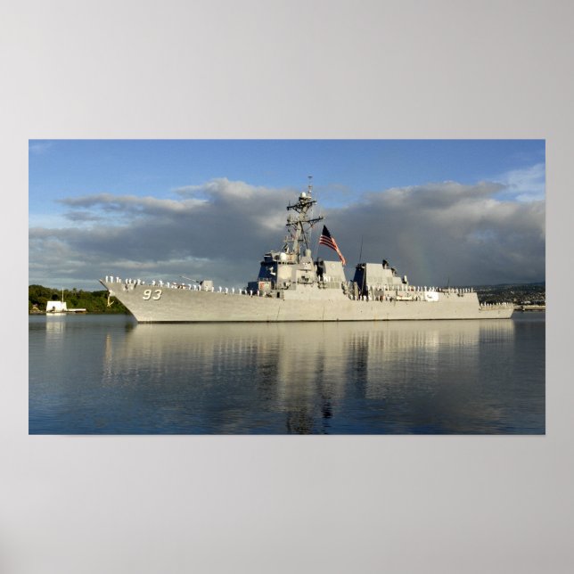Póster USS Chung-Hoon (DDG 93) (Frente)