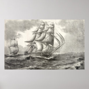 Póster USS Constitution