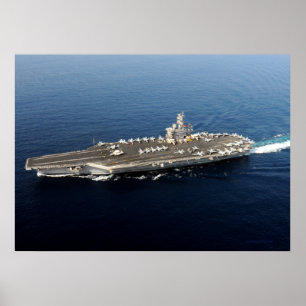 Póster USS Dwight D. Eisenhower