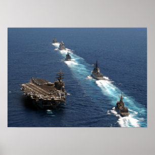 Póster USS Dwight D. Eisenhower