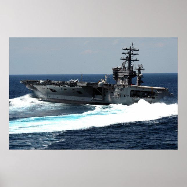 Póster USS Dwight D. Eisenhower (CVN 69) (Frente)