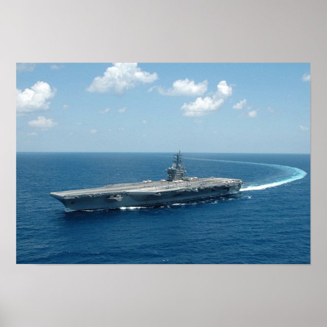 Póster USS Dwight D. Eisenhower (CVN 69) (Frente)