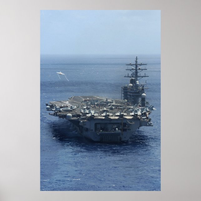 Póster USS Dwight D. Eisenhower (CVN 69) (Frente)