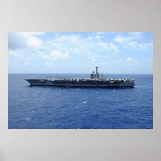 Póster USS Dwight D. Eisenhower (CVN 69) (Frente)