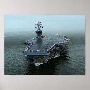 Póster USS Dwight D. Eisenhower (CVN 69)