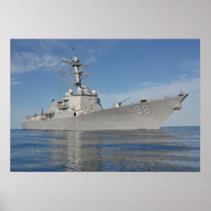 Póster USS Forrest Sherman (DDG 98)