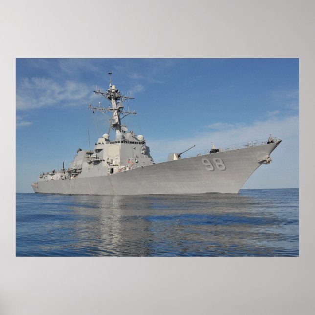 Póster USS Forrest Sherman (DDG 98) (Frente)