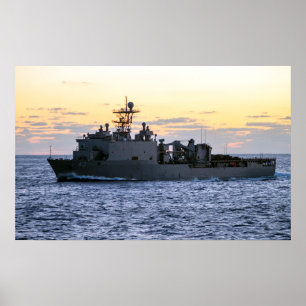 Póster USS Fort McHenry (LSD 43)