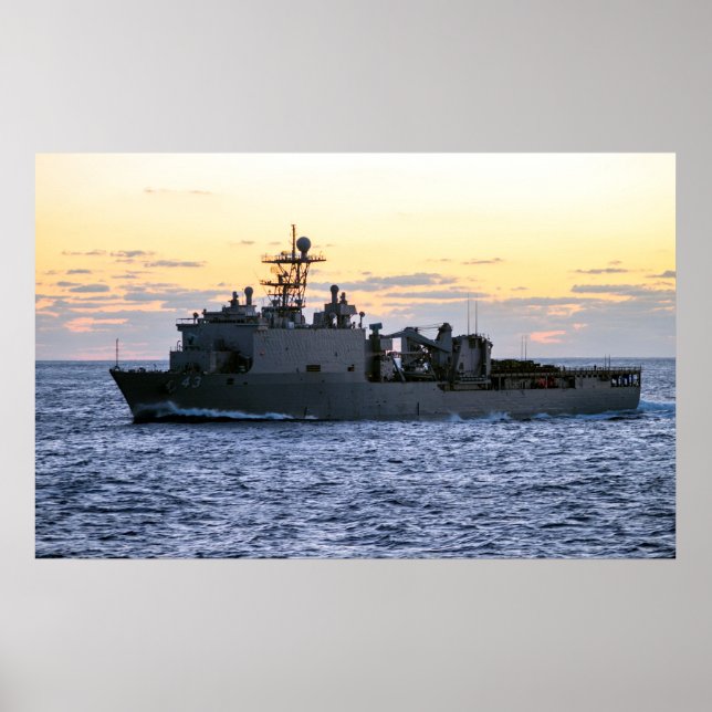 Póster USS Fort McHenry (LSD 43) (Frente)