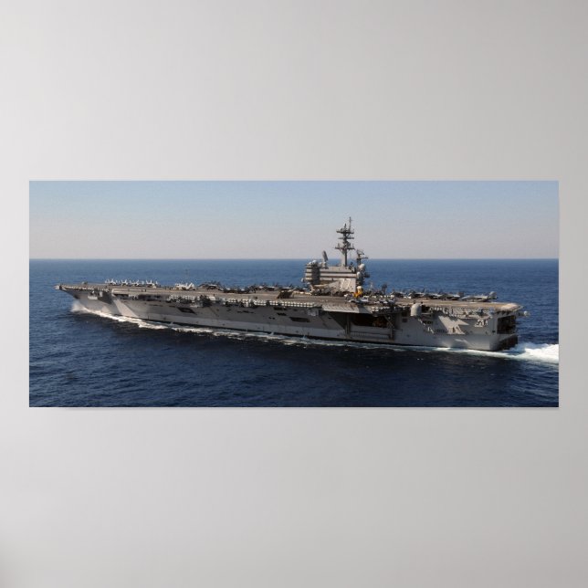 Póster USS George H.W. Bush (CVN 77) (Frente)