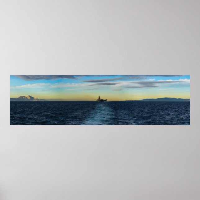 Póster USS George H.W. Bush (CVN 77) (Frente)