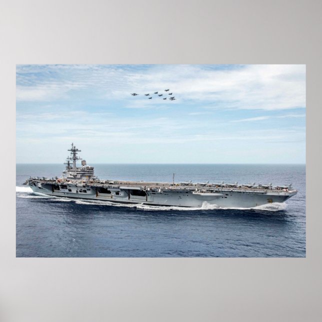 Póster USS George H.W. Bush (CVN 77) (Frente)