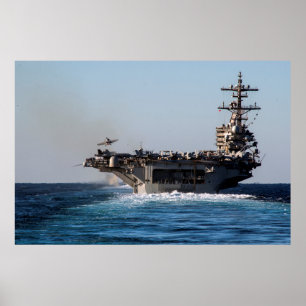 Póster USS George H.W. Bush (CVN 77)