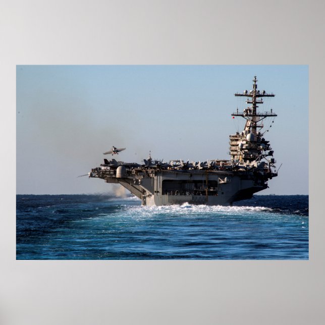 Póster USS George H.W. Bush (CVN 77) (Frente)