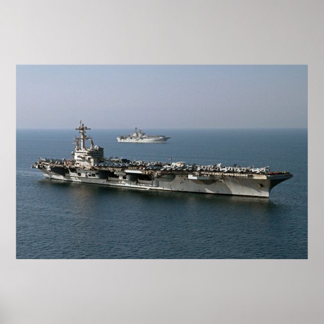 Póster USS George H.W. Bush (CVN 77) (Frente)