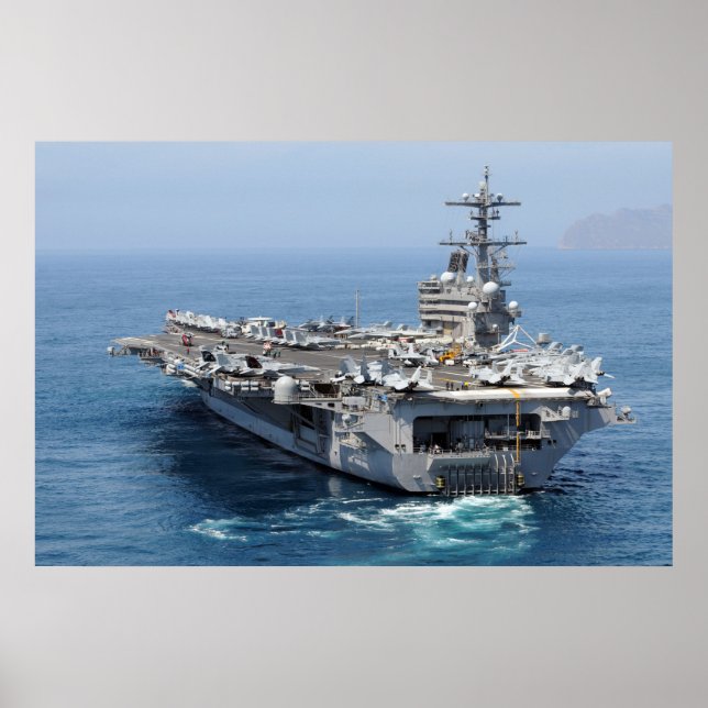 Póster USS George H.W. Bush (CVN 77) (Frente)