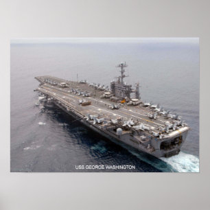 Póster USS George Washington