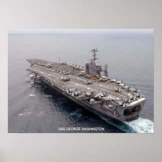 Póster USS George Washington
